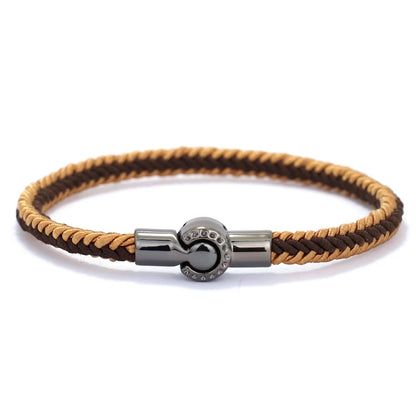 Pulsera Ruta Trenzada · Cierre Circular