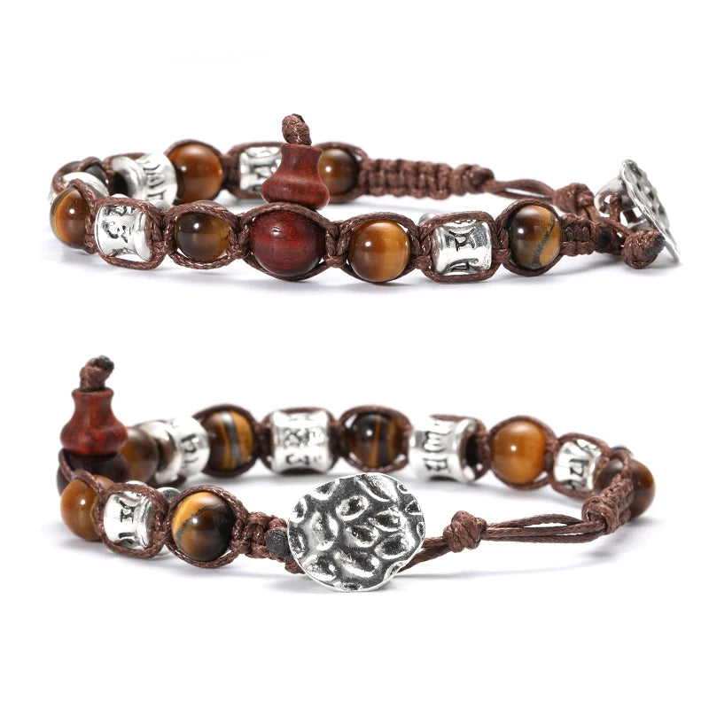 Pulsera Calabaza · Cuentas y Símbolos