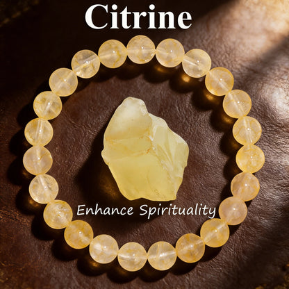Pulsera Medianoche · Cuentas Pulidas