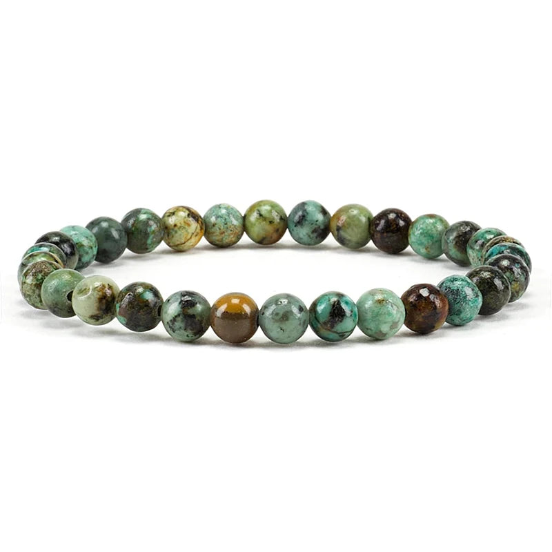 Pulseira de contas de pedra natural, com ametista, olho de tigre, cristal de quartzo e ágata, pulseiras de contas de pedras preciosas, joias para mulheres, para reiki e cura, presente para casais.