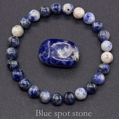 Pulsera Mareas · Cuentas de Piedra