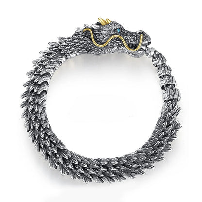 Pulsera Drako · Escamas Metálicas