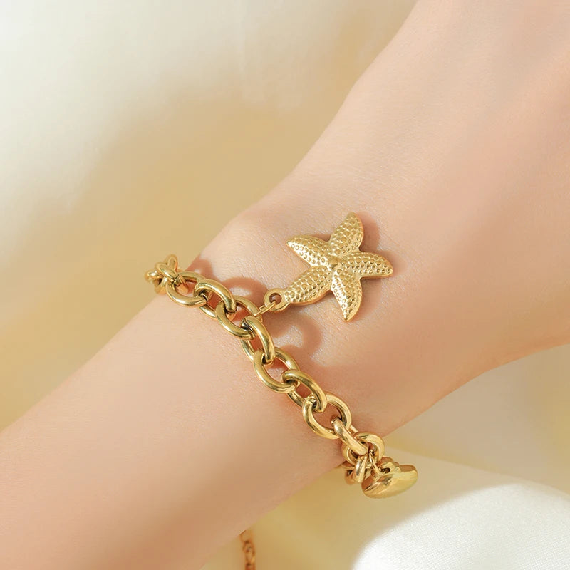 Pulsera Cielo Dorado · Dijes Celestes