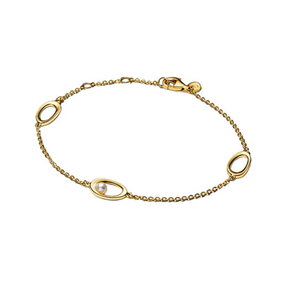 Pulseira de corrente elíptica aberta, trançada, com design de arco-íris, em prata esterlina 925, para mulheres, ideal para festas e casamentos, joia fina.