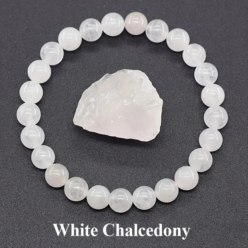 Pulsera Mareas · Cuentas de Piedra