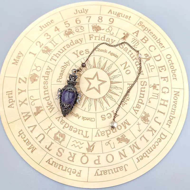 Péndulo Origen · Piedra y Cadena
