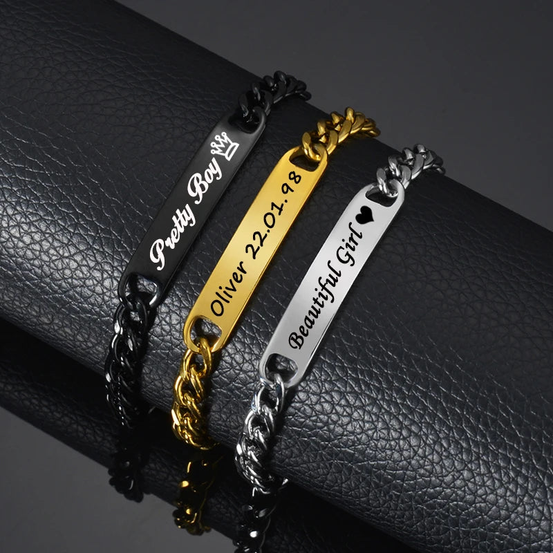 Pulsera Huella · Placa Personalizable