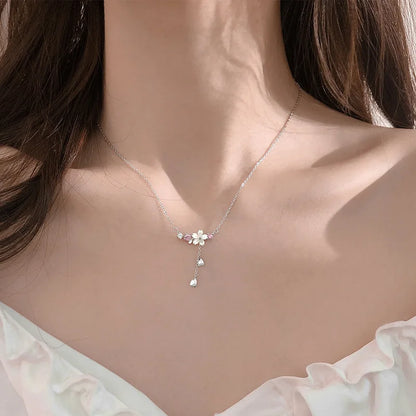 Colares de prata esterlina 925 para mulheres, com pingente de jade, cor dourada, corrente ajustável, joias de luxo, presente romântico.