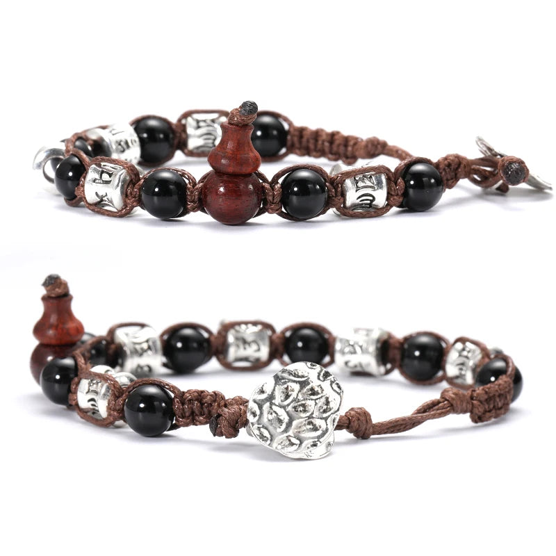 Pulsera Calabaza · Cuentas y Símbolos