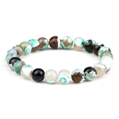 Pulsera Elementos · Cuentas de 8 mm