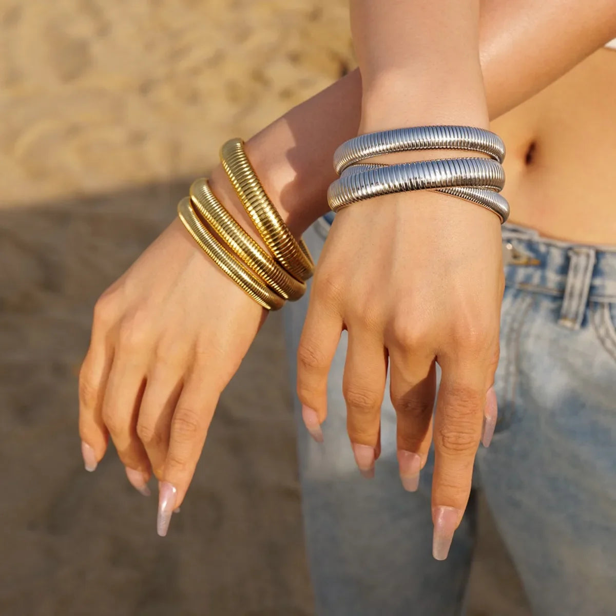Brazalete Eclipse · Trama Metálica