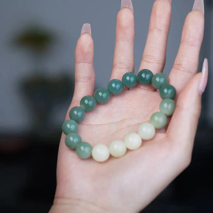 Pulsera Bodhi de cuentas en degradado