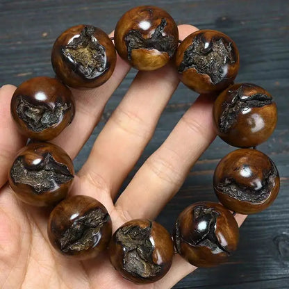 Pulsera de madera de azufaifo