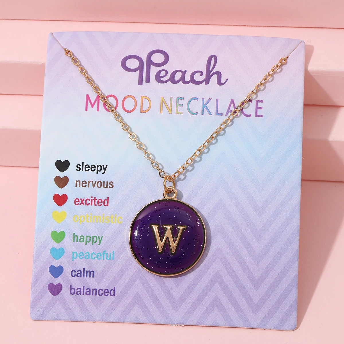 Collar de inicial termocrómica