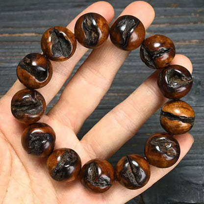 Pulsera de madera de azufaifo