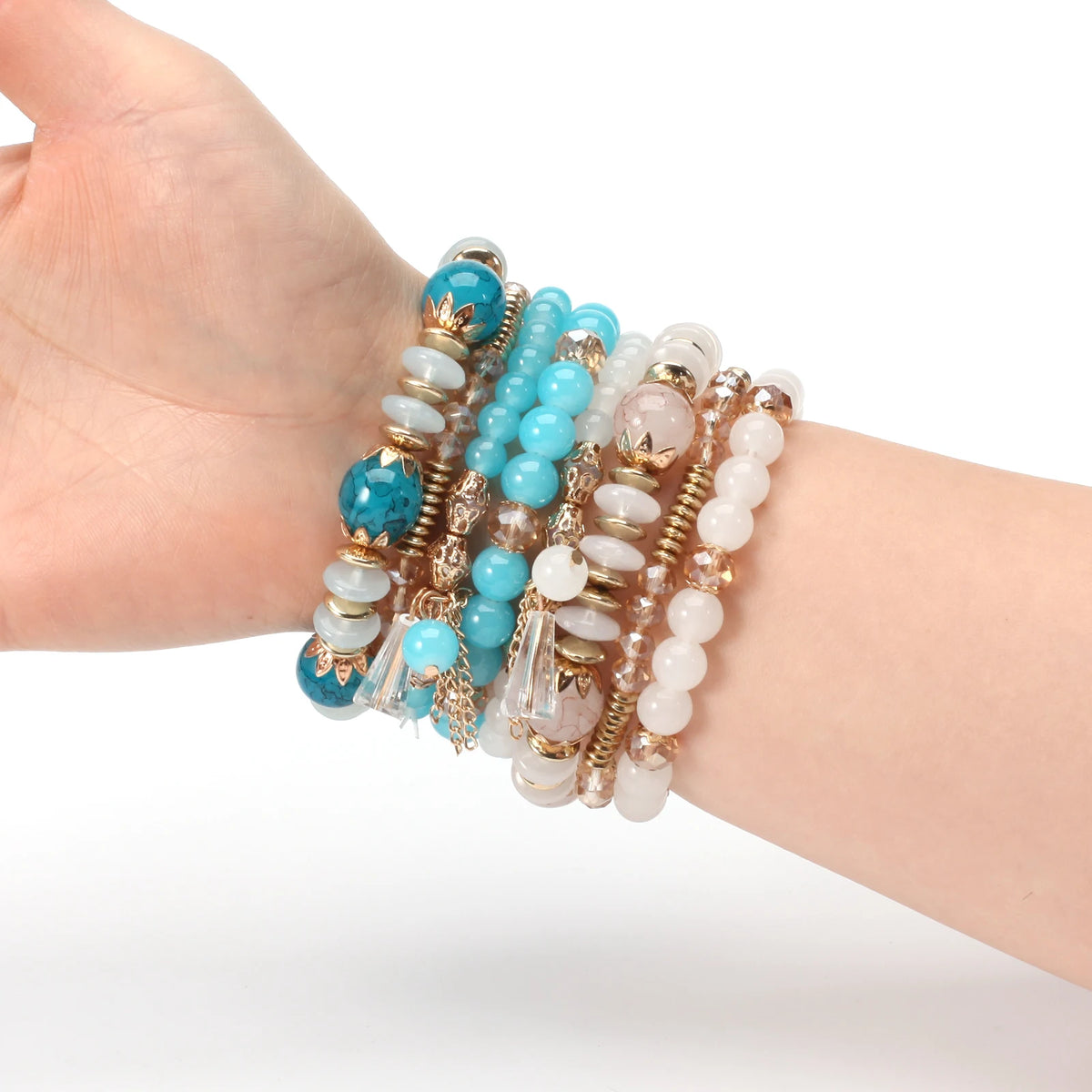 Set Rocío · Pulseras con Dije de Gota