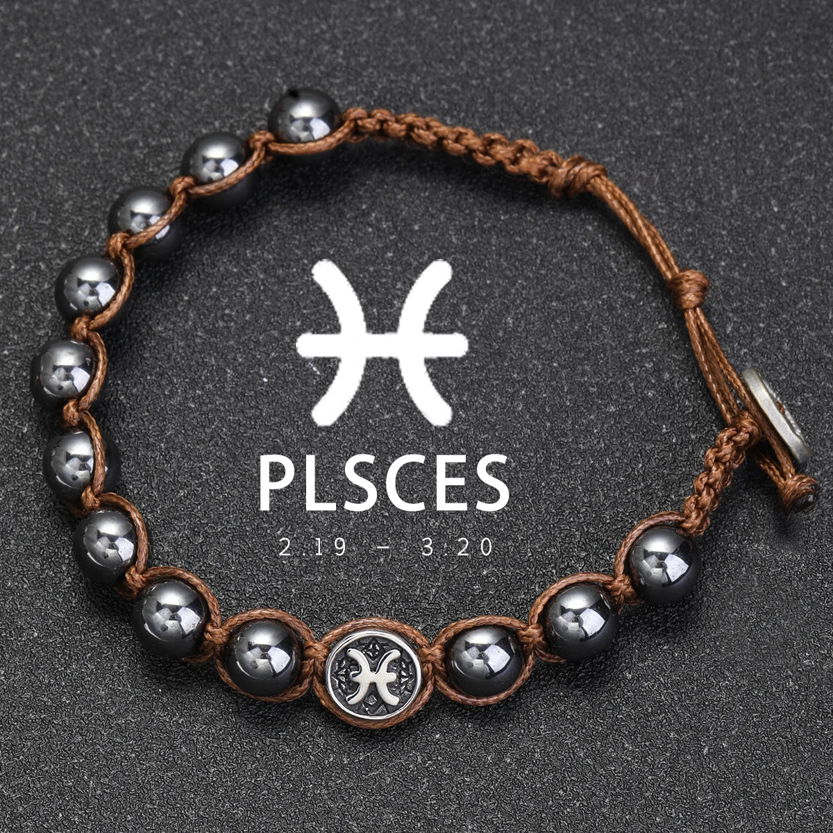 Pulsera Sideral · Signos y Hematita