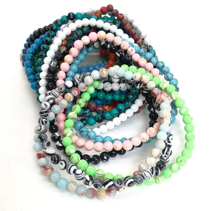 Pulsera Matiz · Cuentas de 4 mm