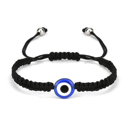 Corda vermelha hamsa mão nazar turco redondo mau olhado macrame pulseira feminina moda kaballah corda da sorte artesanal jóias presente