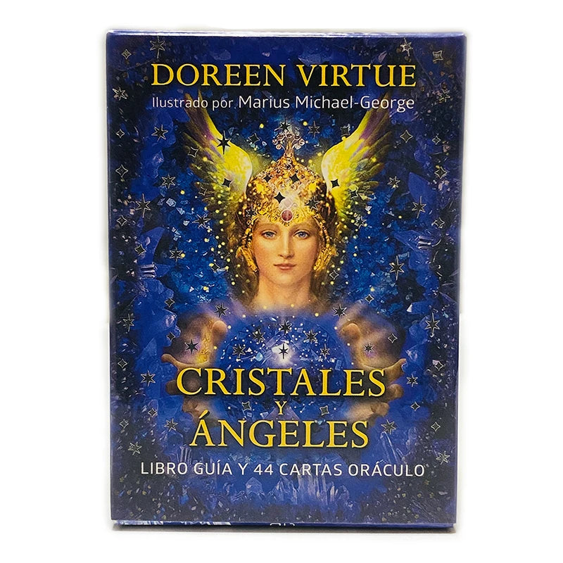 Oráculo Cristales y Ángeles. Diseño y acabado de la pieza mostrada.