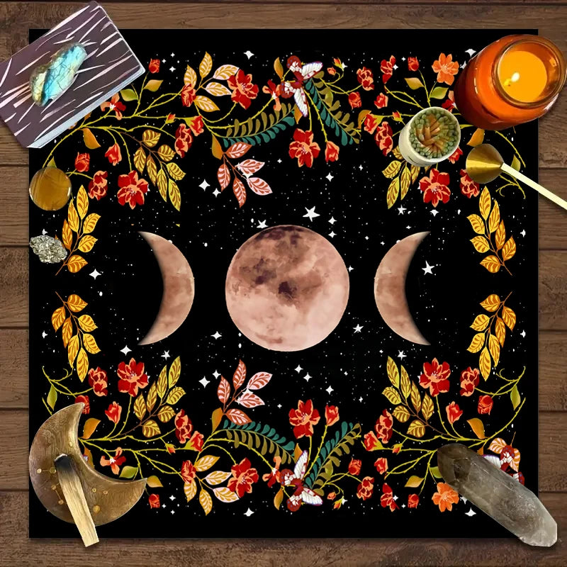 Mantel Lunaflor · Luna y Flores
