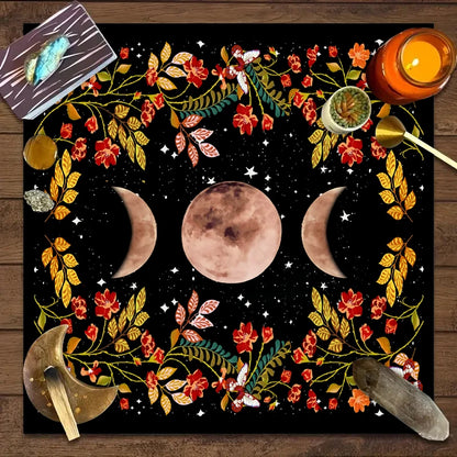 Mantel Lunaflor · Luna y Flores