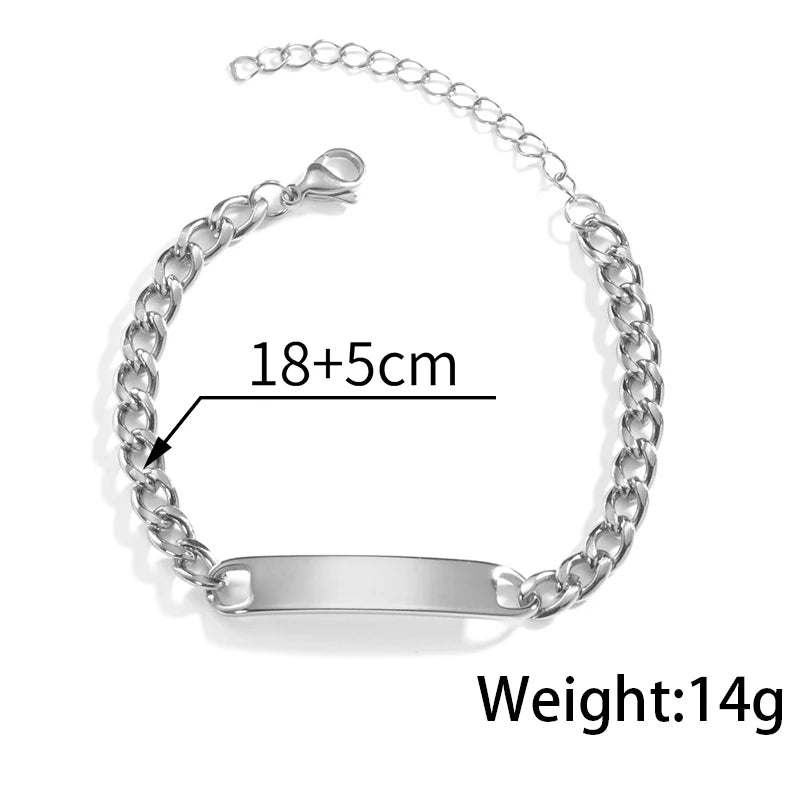 Pulsera Huella · Placa Personalizable
