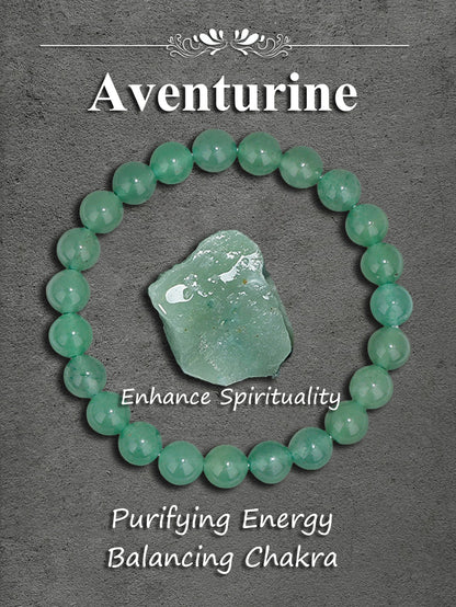 Pulsera Destino · Cuentas de Piedra