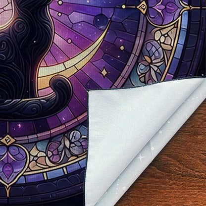 Mantel Gato Lunar · Tarot y Altar