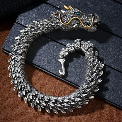 Pulsera Drako · Escamas Metálicas