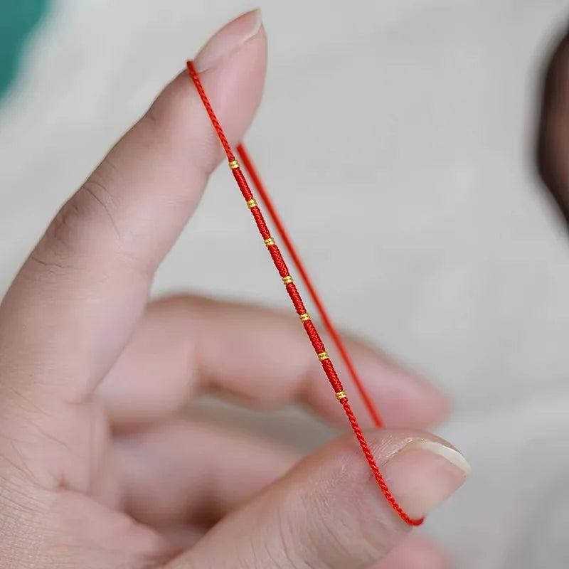 Pulseira Ajustável de Corda Trançada com Bandeira de Oração Tibetana de Cinco Cores, Estilo Étnico, Amuleto da Sorte, Unissex, Presente para Festivais, Joia