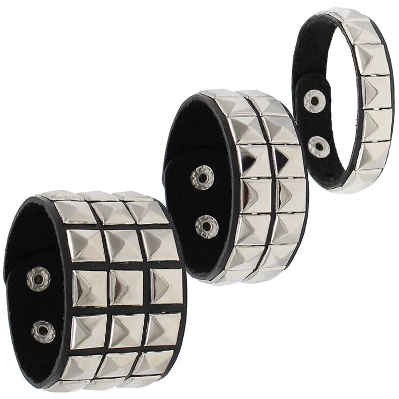 Pulsera Nocturna · Tachuelas y Cadenas