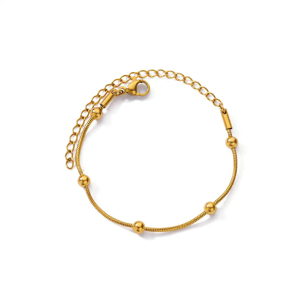 Pulsera Áurea · Cadena Dorada