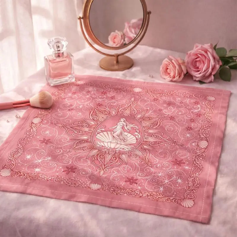 Mantel Afrodita · Rosa Floral