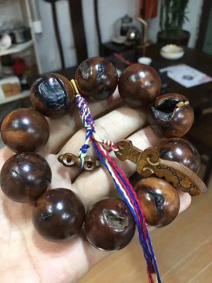 Pulsera de madera de azufaifo