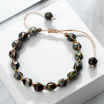 Pulsera Trama · Cuentas Bohemias