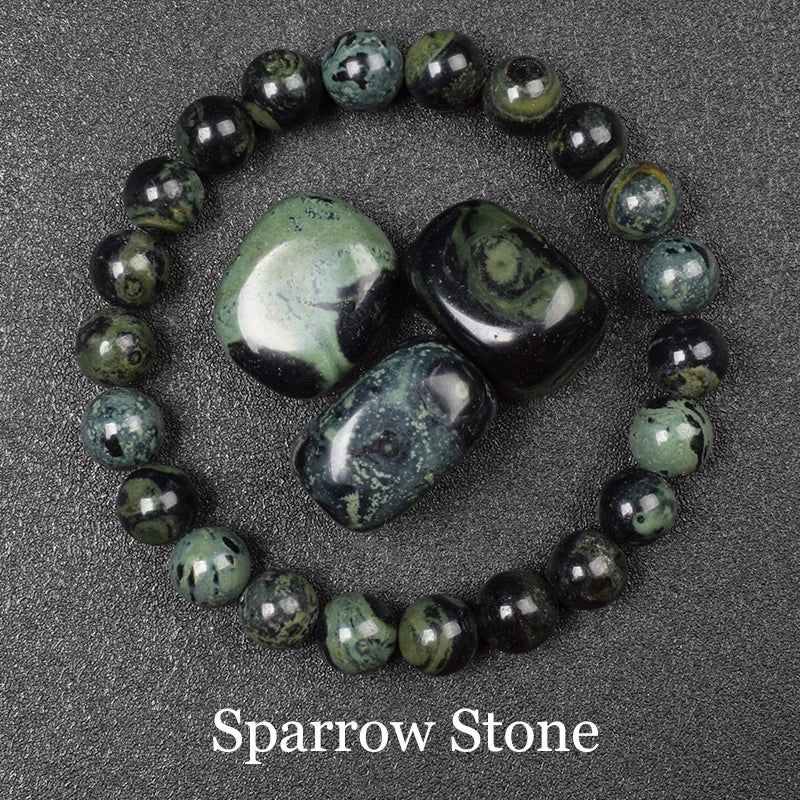 Pulsera Umbra · Cuentas Pulidas