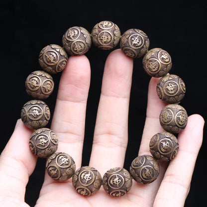 Pulsera de ébano de 15 o 18 mm
