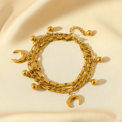 Pulsera Cielo Dorado · Dijes Celestes