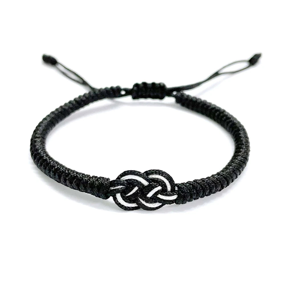 Pulsera Nudo Vajra · Ajustable