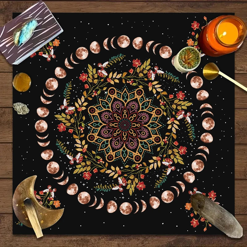 Mantel Lunaflor · Luna y Flores