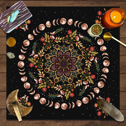 Mantel Lunaflor · Luna y Flores