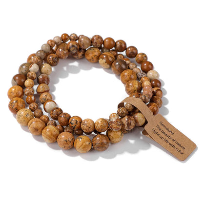 Set Tres Ritmos · Pulseras de Cuentas