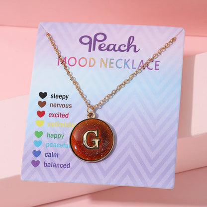 Collar de inicial termocrómica