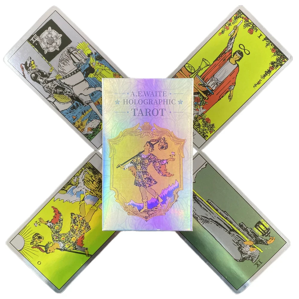 Tarot Destello · Rider Holográfico