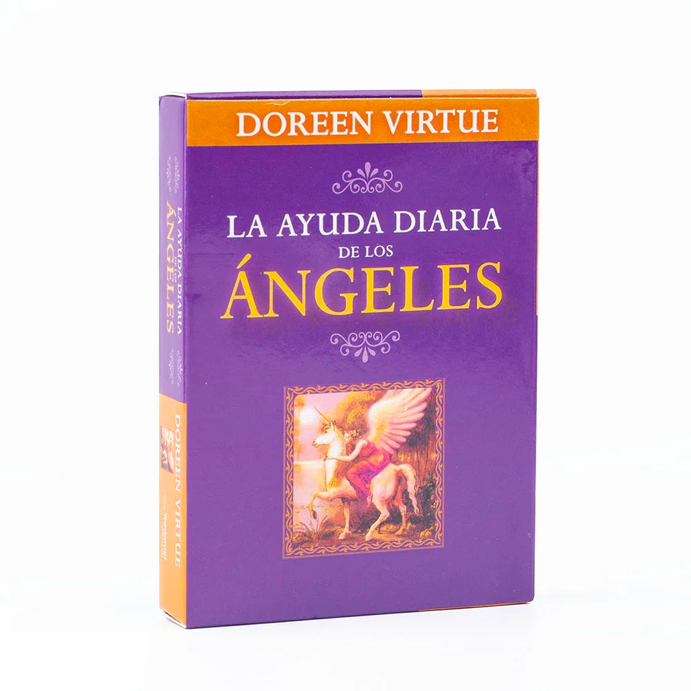 Oráculo La Ayuda Diaria de los Ángeles. Diseño y acabado de la pieza mostrada.