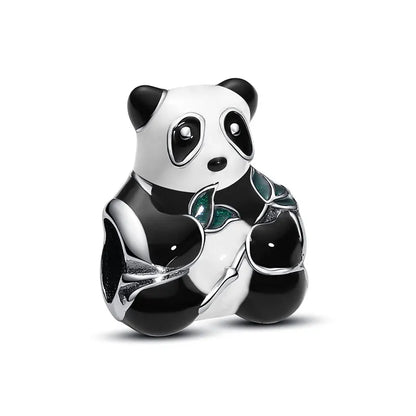 Charms Originais de Prata Esterlina 925, Pingente de Gato da Sorte, Boneca Japonesa, Presente de Ano Novo, Pulseiras e Colares para Mulheres, Joias