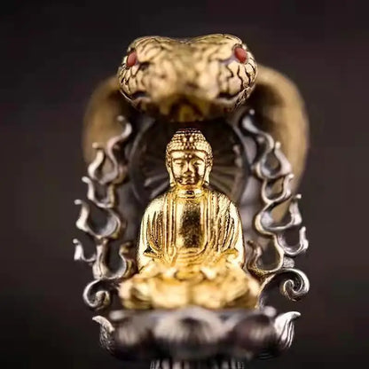 Budista shakyamuni dharma navio exorcismo vajra pingente colar para homens mulheres amuleto religioso colar jóias acessório presente