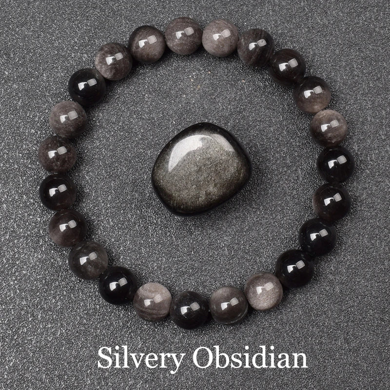 Pulsera Umbra · Cuentas Pulidas