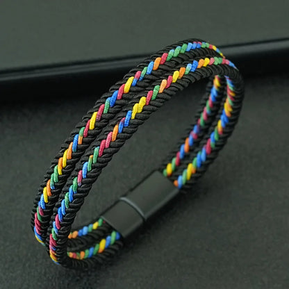 Pulsera Travesía · Doble Trenzado